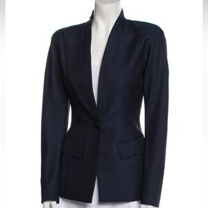 Alexander McQueen Blue Blazer Size 40